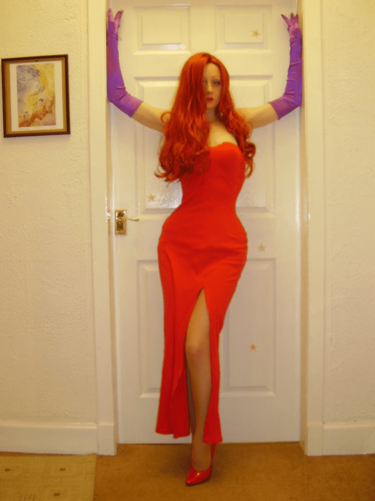 Miss Godzilla as Jessica Rabbit
