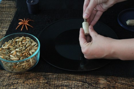 Zombie Finger Cupcakes