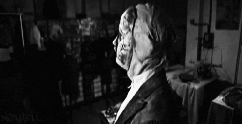 Oh, Hello.  I didn't see you come in.  Also My face is terrible.