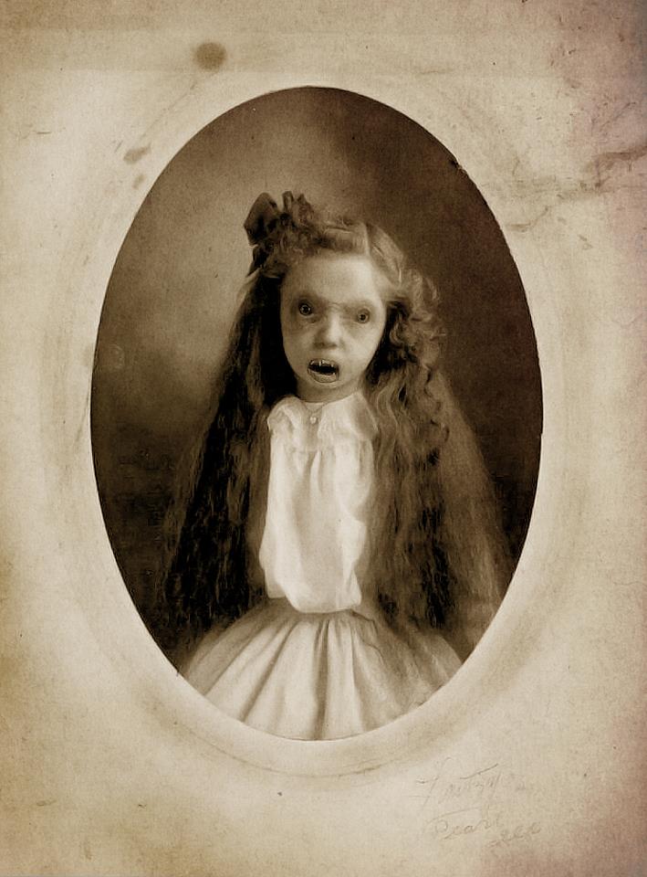 Melina the Piranha Girl by Richard Ruiz