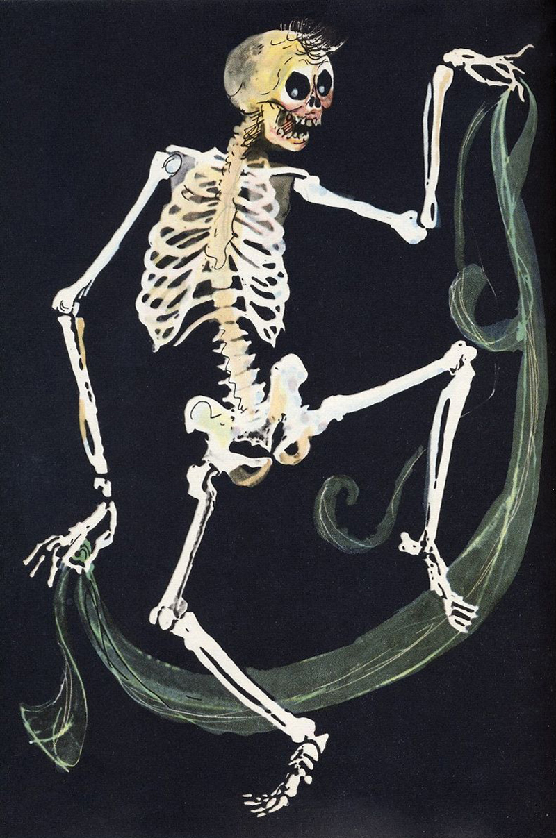 Miroslav Vasa - Illustrations from The Bugaboos Or Little Natural History Of The Spooks, Ghosts And Phantoms, 1961