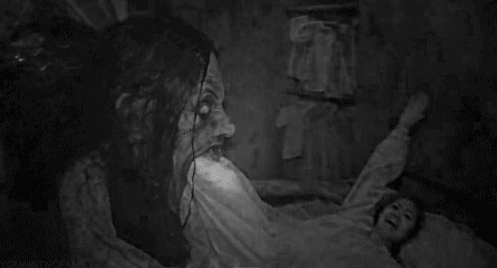 Scary monster horror gif