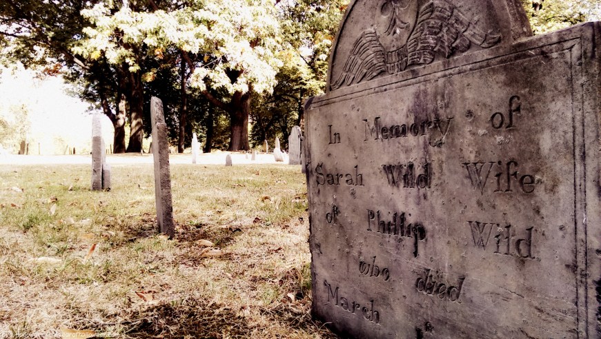Example of Tombstone Weathering, late 1700's graveyard, Central Burying Ground cemetery, Boston, MA (13) Photographed by Eva Halloween