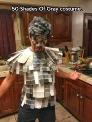 ifty Shades of Grey Gray Pun Funny Halloween Costume