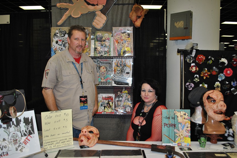 Art by Pork Walker Stalker Con