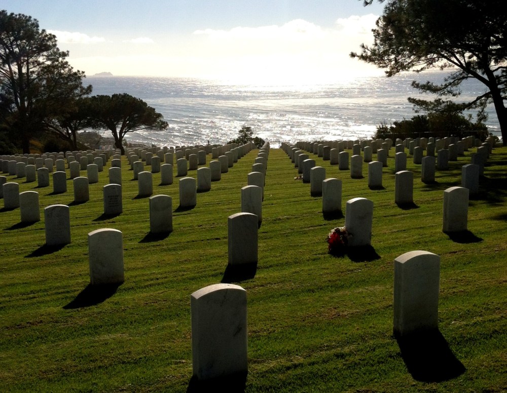 Ft. Fort Rosecrans National Cemetery Pacific Ocean
