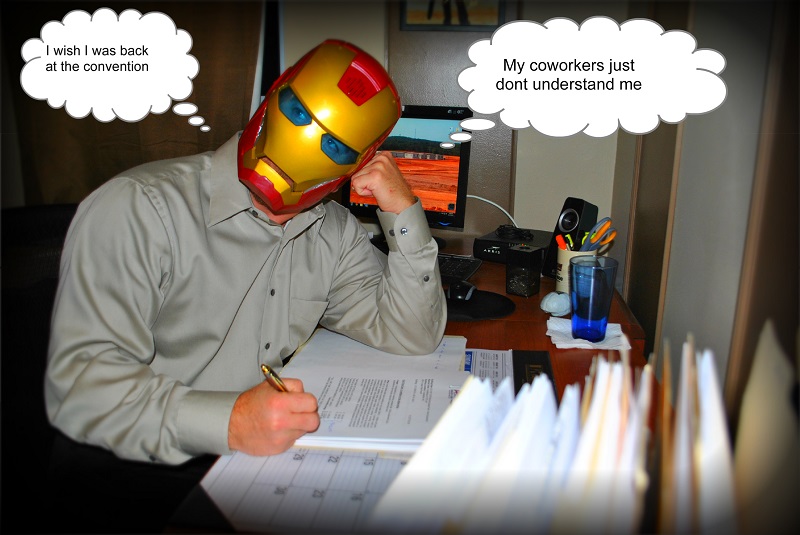 Normals just don't understand geekery cons