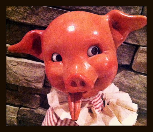 1873 Automaton Pig In Suit Summerbell Bosh Antique Clockwork Rare Automata sold by fair0722