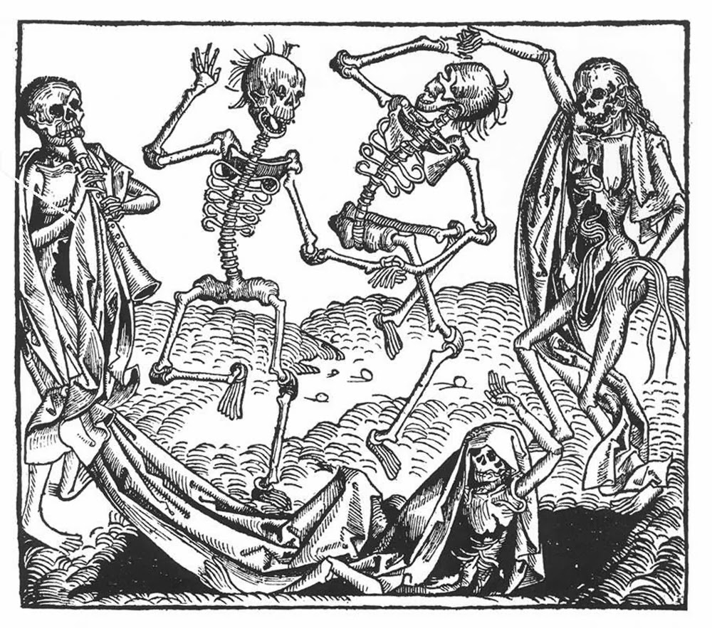 Danse Macabre by Michael Wolgemut 1493