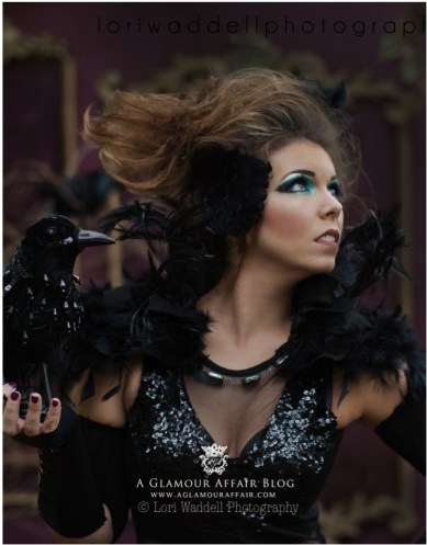 Raven Costume by A Glamour Affair Blog
