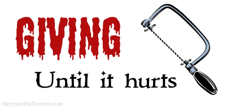 Giving until it hurts