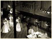 Circa 1969 Disneyland Haunted Mansion pre-opening publicity photo via LongForgottenHauntedMansion