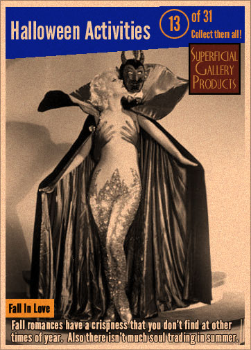 Halloween Activities Card 13 Fall in Love