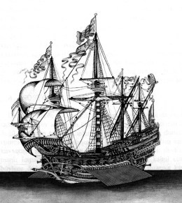 'Göke'(1495) was the flagship of Kemal Reis Contemporary miniature from the Ottoman period, Topkapı Palace Library, Istanbul