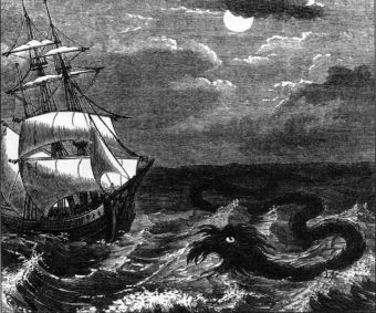 Nineteenth century sea serpent.