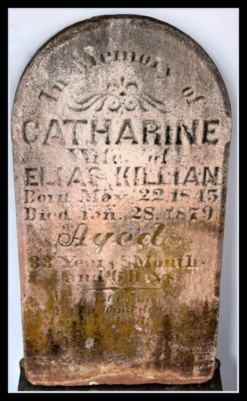 Spectacular Victorian Tombstone 1879 sold by FiveHands on Etsy