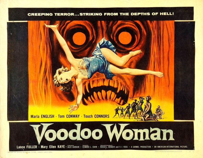 1957 Voodoo Woman Horror Poster