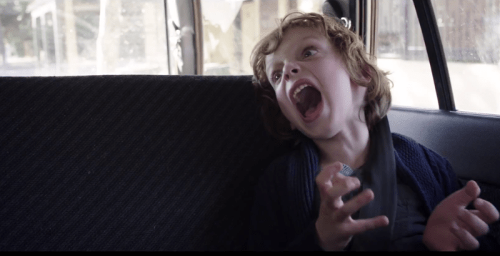 babadook movie still kid screaming