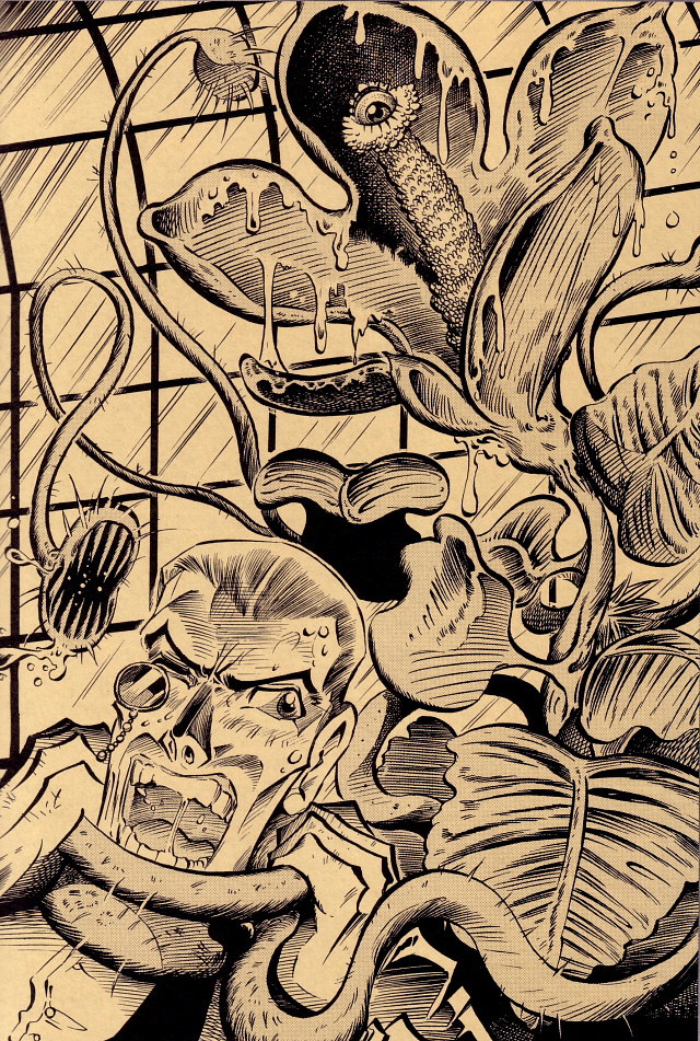 The Flowering of the Strange Orchid - H.G. Wells illustrated by Tatsuya Morino