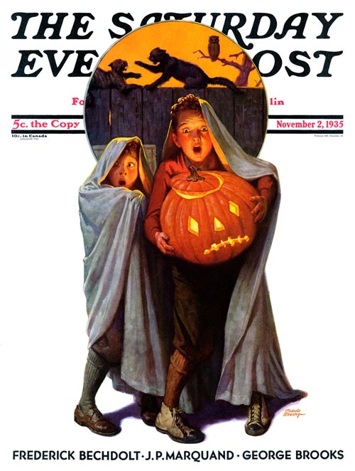 Saturday Evening Post Cover November 2, 1935