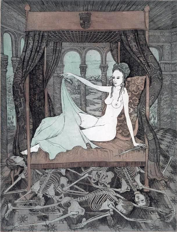 Lukretia last bitten (Lucretia can ask), 1974 Peter Croy.jpg